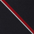 {[en]:Royal Navy Stripe Silk Pocket Square