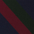 {[en]:Black Watch Stripe Silk Pocket Square