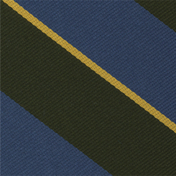 {[en]:Burma Rifles Stripe Silk Pocket Square
