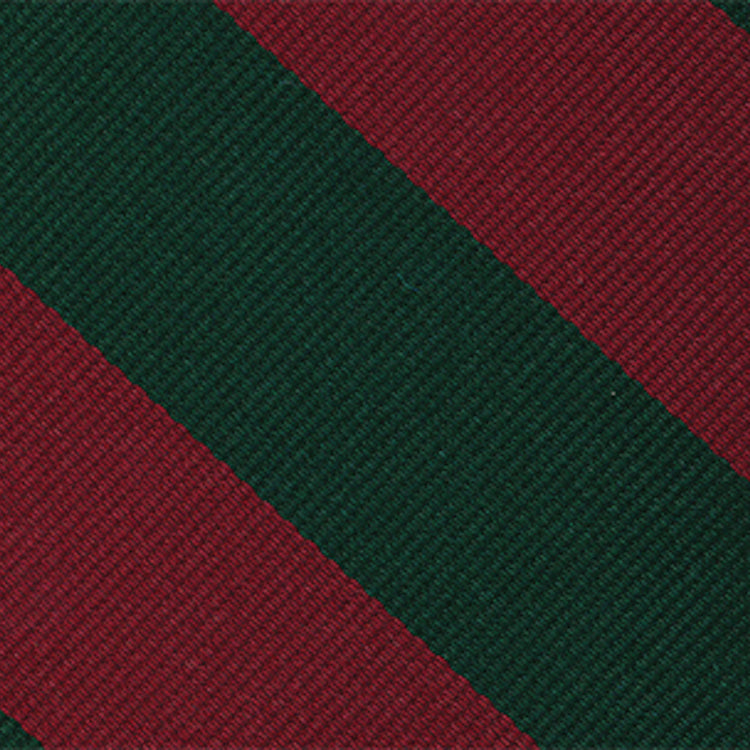 {[en]:5th Dragoon Guards Stripe Silk Pocket Square