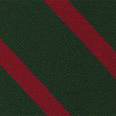 {[en]:60th Foot the King's Royal Rifle Corps Stripe Silk Pocket Square