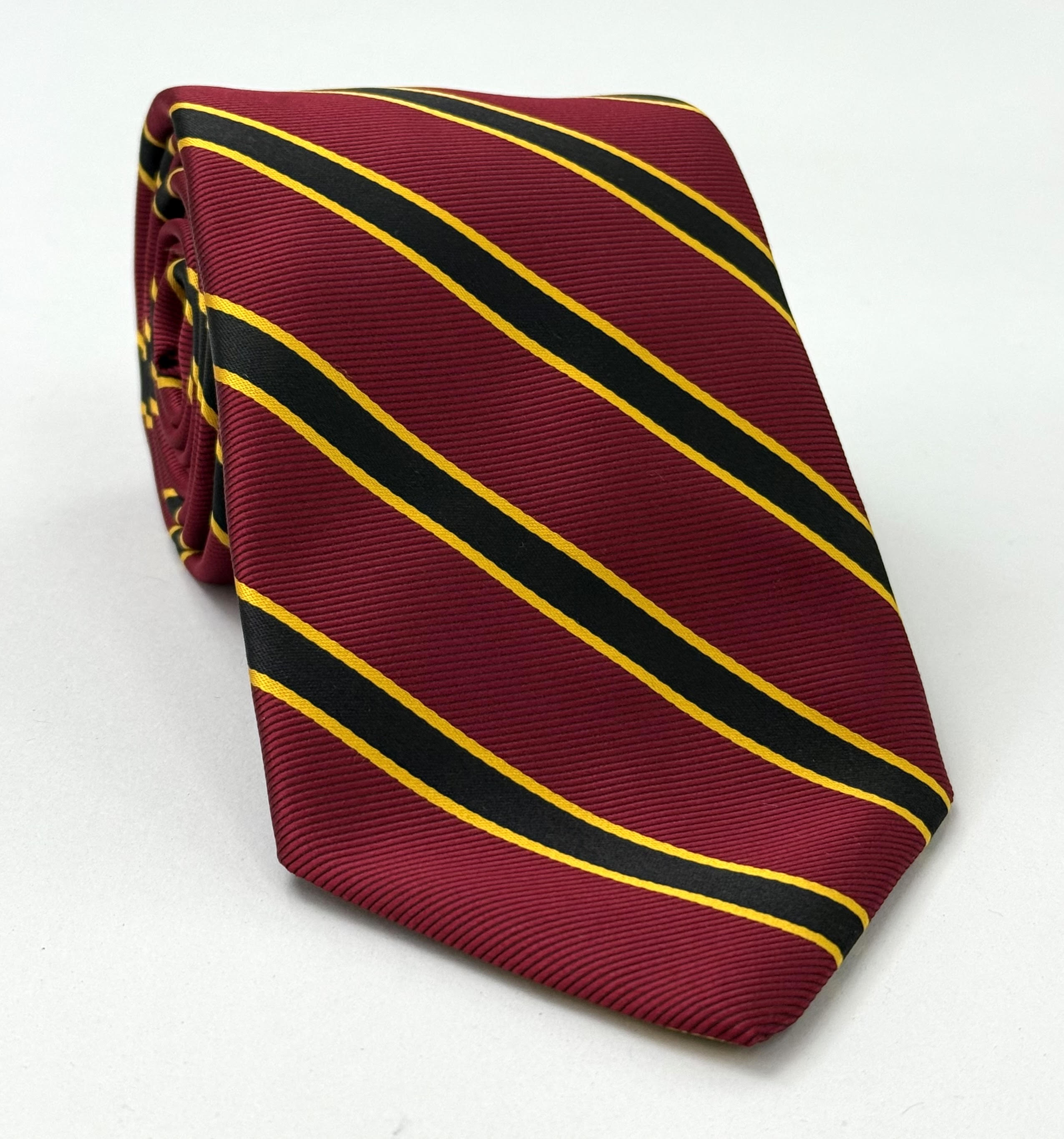 University Of Southern California Tie ACO-49 Black & Gold on Cardinal