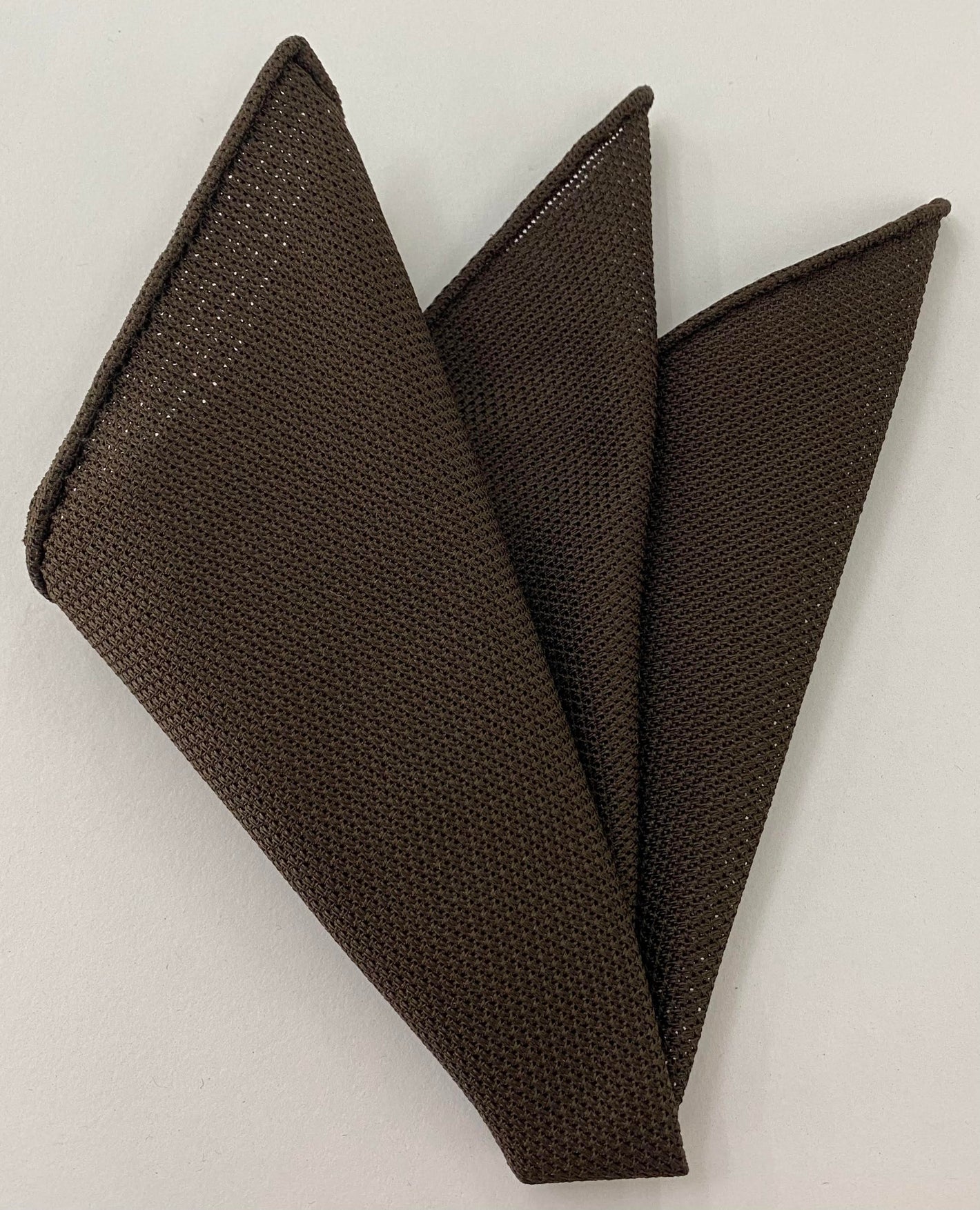 버건디 그레나딘 피나 실크 포켓 스퀘어 # 3