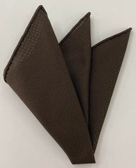Burgundy Grenadine Fina Silk Pocket Square # 3