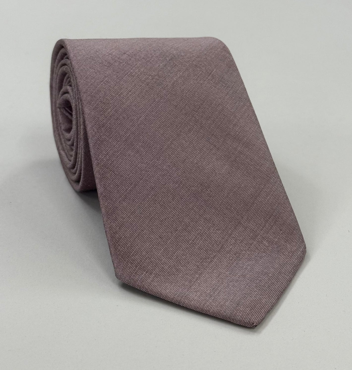 블랙 / 라이트 핑크 타이 샷 실크 타이 THT-48