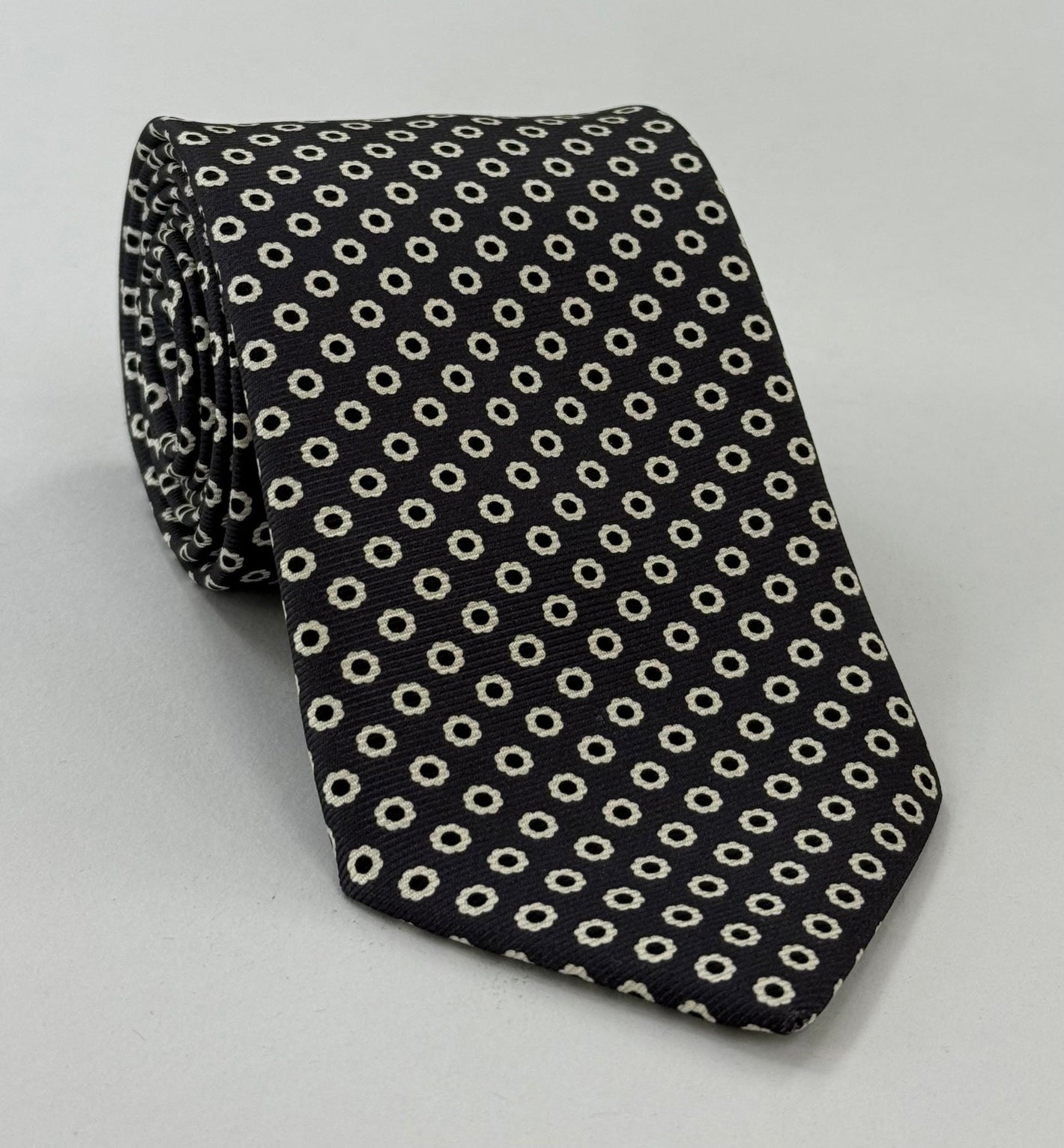 マクルズフィールド モダンマダー プリントシルクタイ MMPT-156