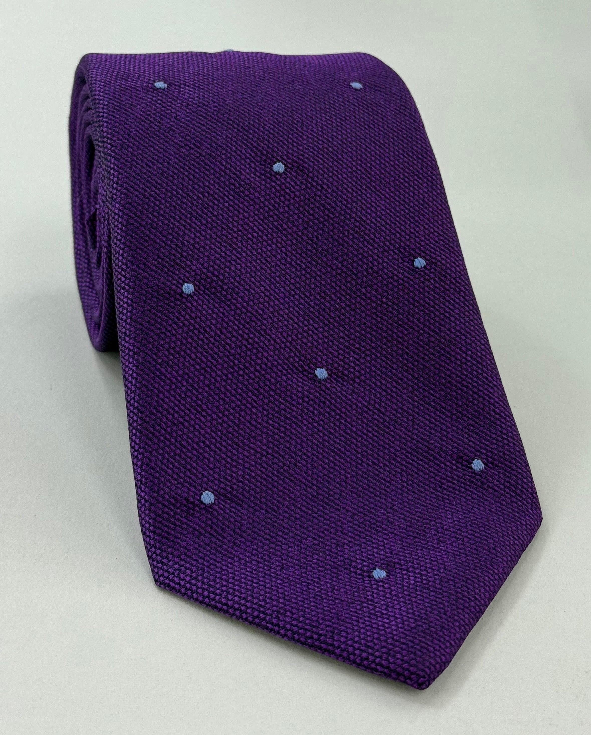 MWT-2A 퍼플 멀버리우드 스카이 블루 도트