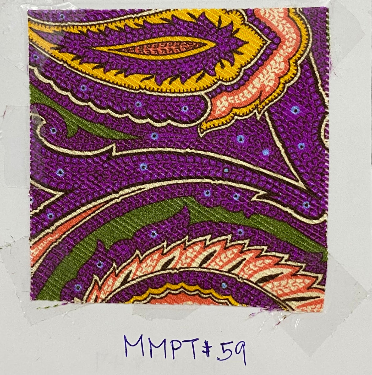 マクルズフィールド モダンマダー プリントシルクタイ MMPT-59