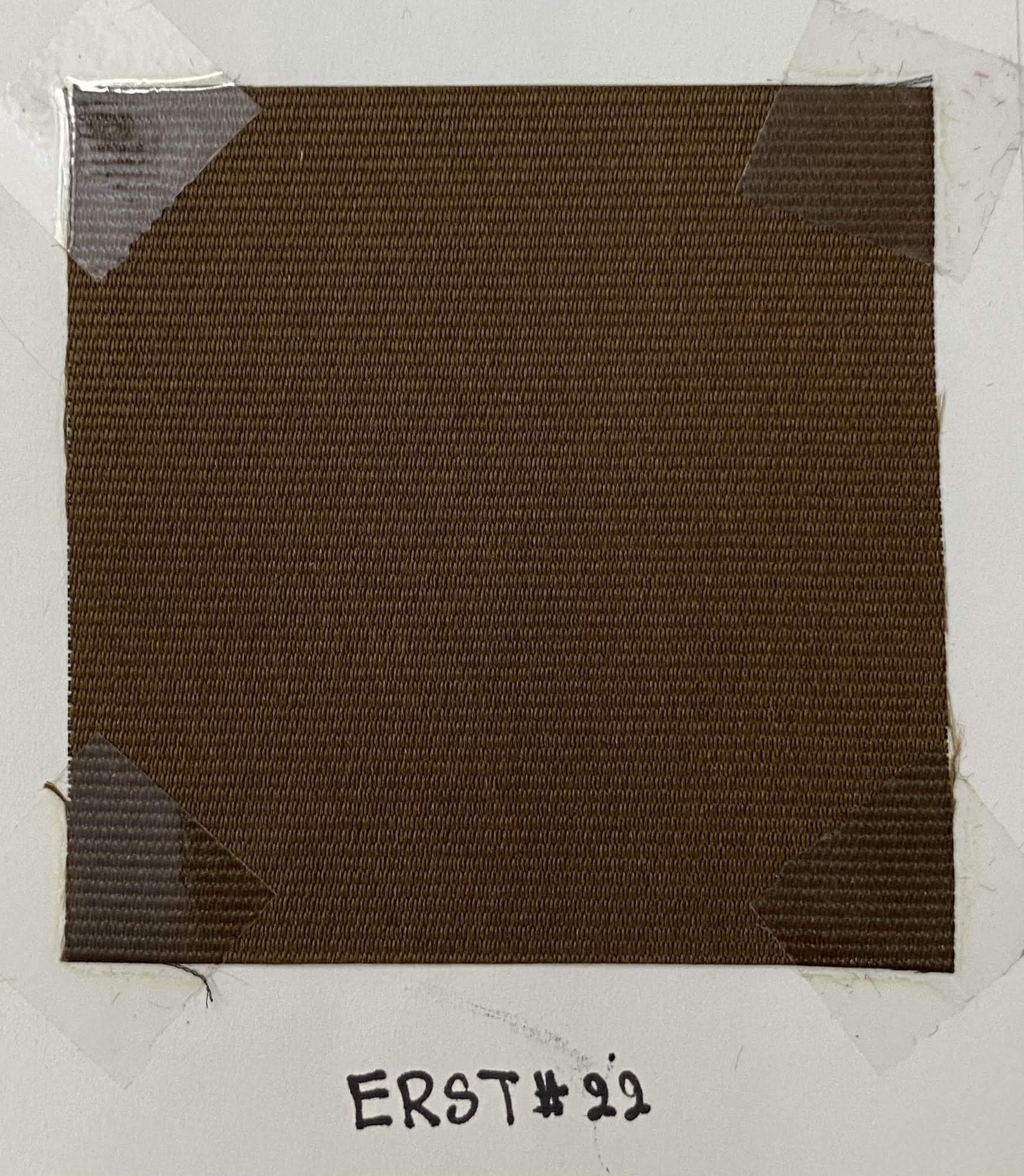 Chocolate Reppe Solid Silk Pocket Square ERSP-22