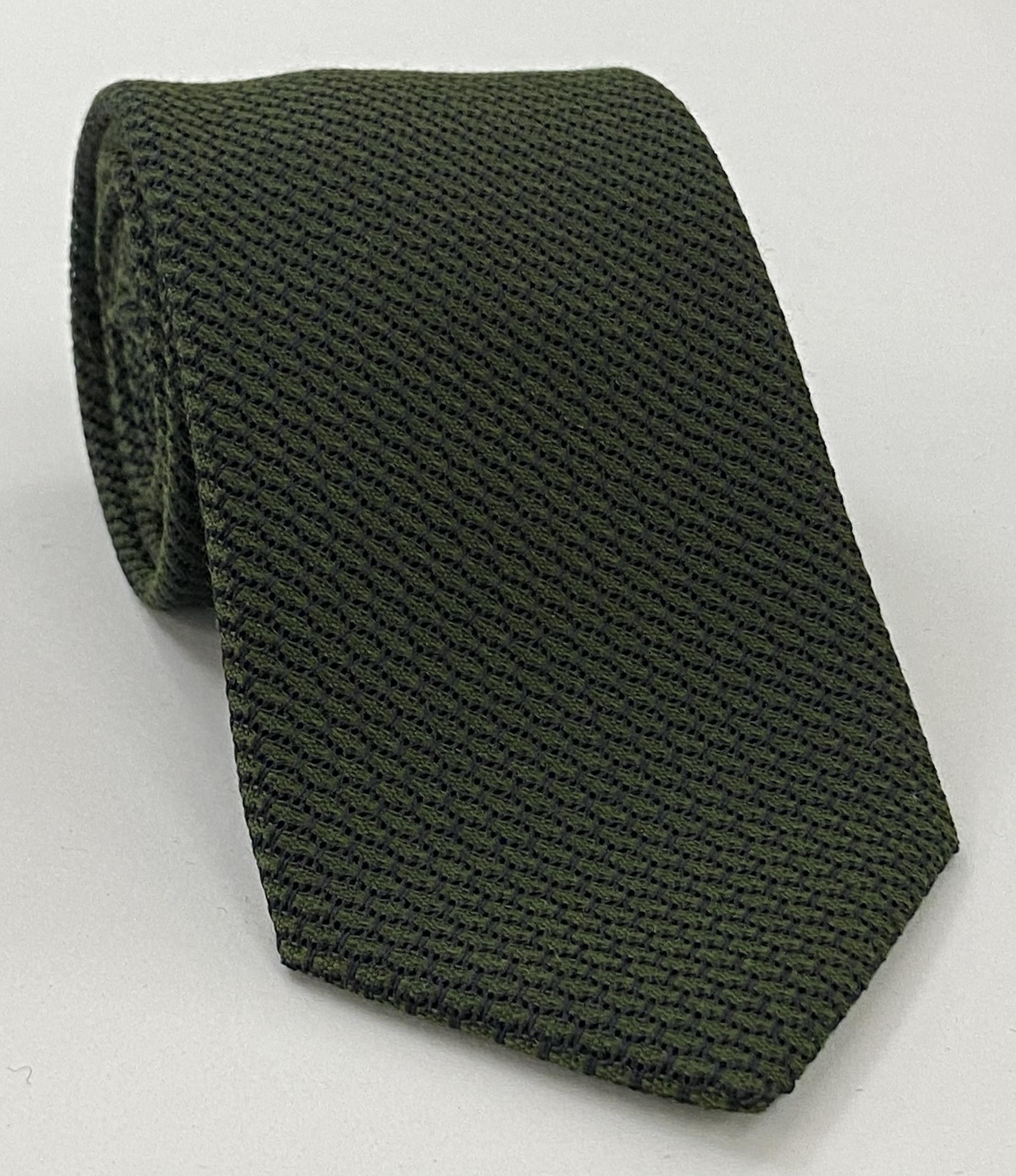 フォレストグリーン＆ミッドナイトブルー カシミヤ/シルク グレナディン・グロッサ シルクタイ SCGGT-7