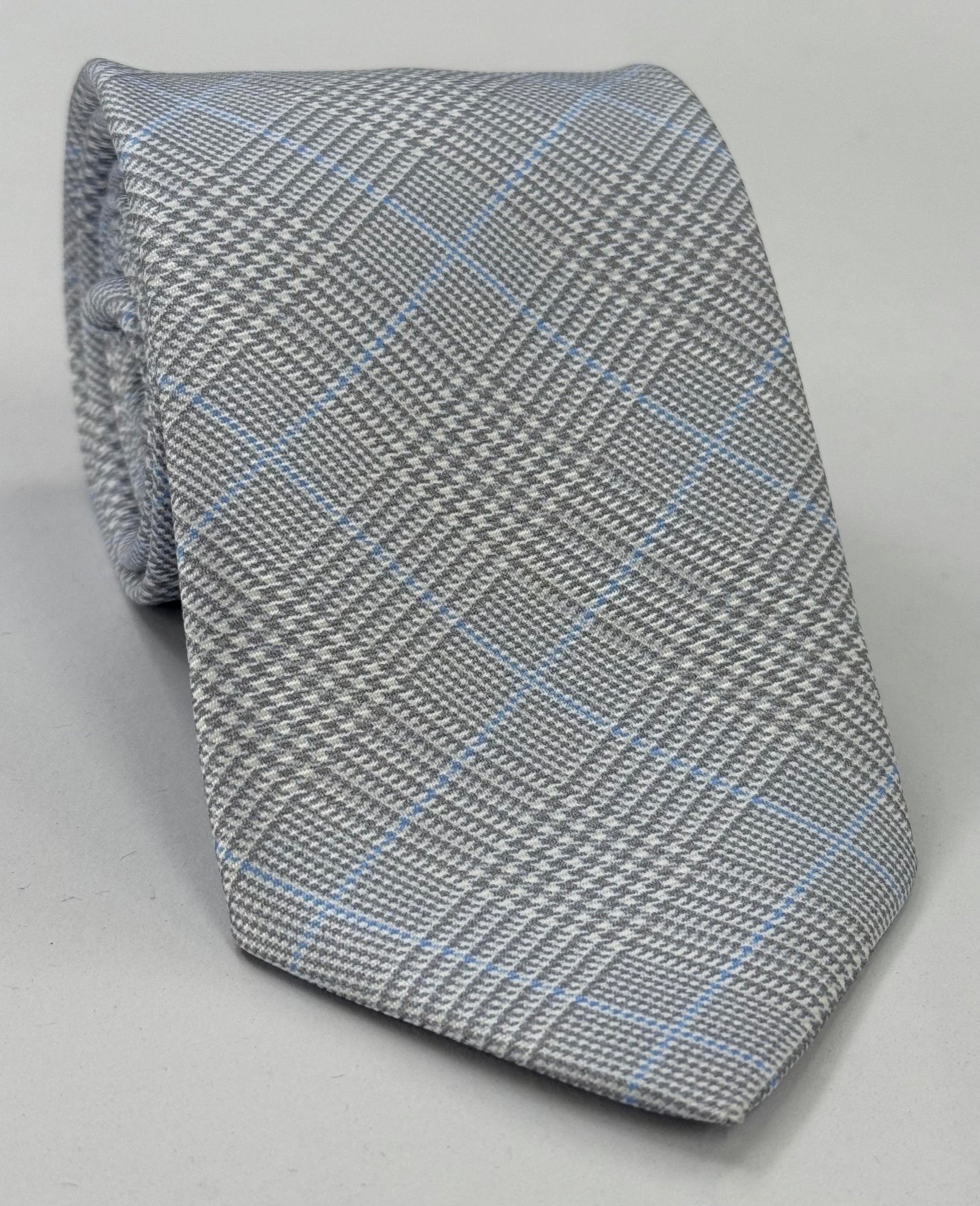 맥클즈필드 모던 마더 프린트 실크 타이 MMPLT-196