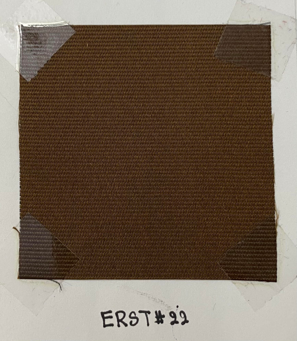 Chocolate Reppe Solid Silk Tie ERST-22