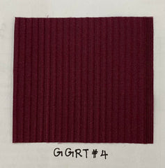Burgundy Grosgrain Silk Tie GGRT-4