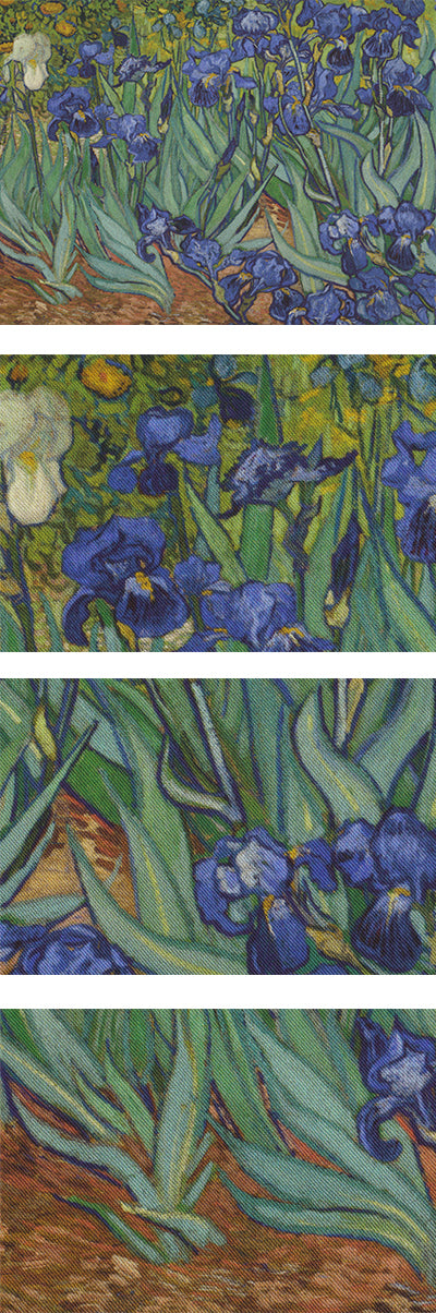 {[en]:Van Gogh Irises 1899 Scarf