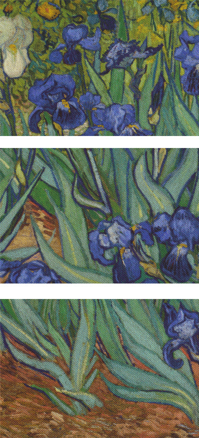 {[en]:Van Gogh Irises 1899 Pocket Square