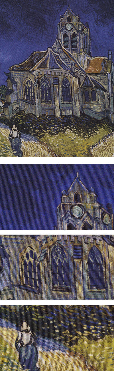 {[en]:Van Gogh The Church at Auvers 1890 Scarf