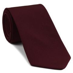 {[en]:Burgundy Barathea Silk Tie