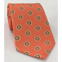 Macclesfield Modern Madder Printed Silk Tie MMPT-147