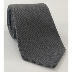 Charcoal Gray Wool/Silk Tie GWST-5