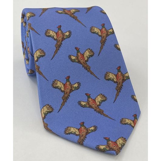 Macclesfield Modern Madder Printed Silk Tie MMPT-83