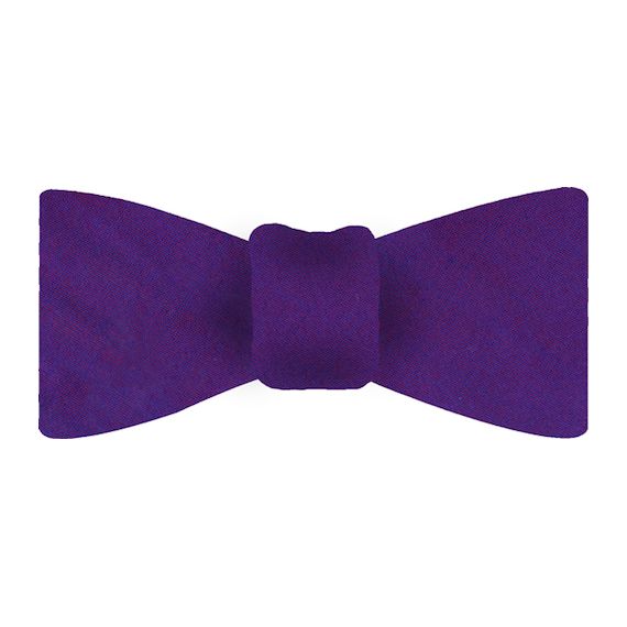 {[en]:Bluish Purple Thai Shot Silk Bow Tie