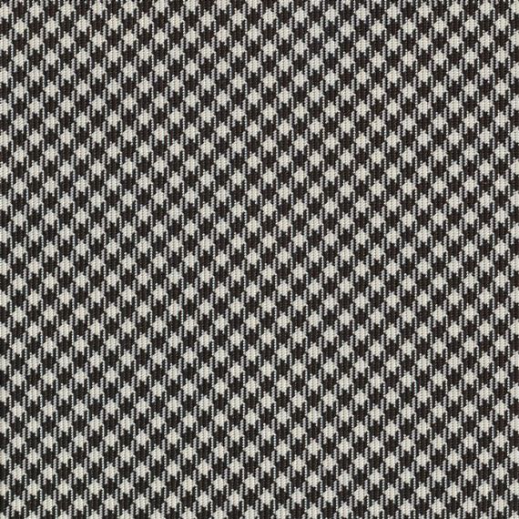 {[en]:Black & White Shepherd's Check Silk Pocket Square