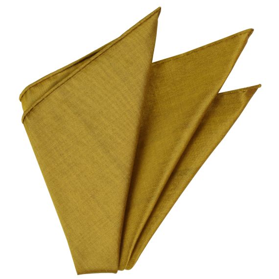 {[en]:Dark Gold Thai Shot Silk Tie