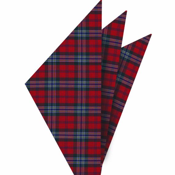 {[en]:Mc Lean Tartan Cotton Pocket square