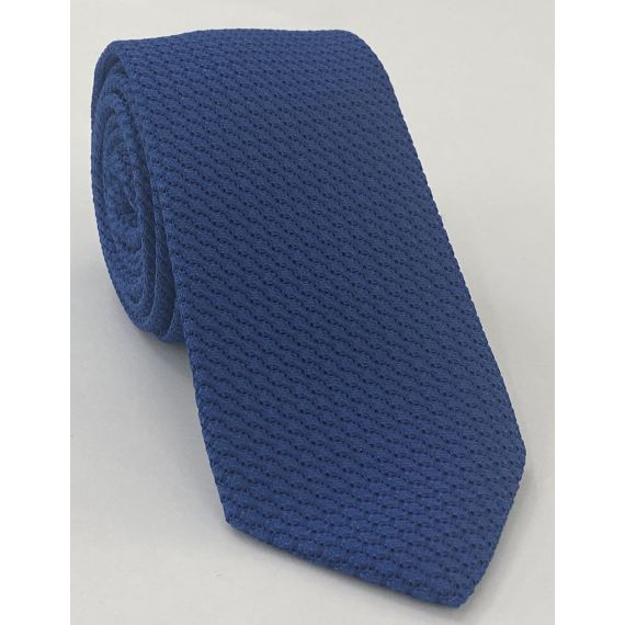 Blue Grenadine Grossa Silk Tie GGT-13