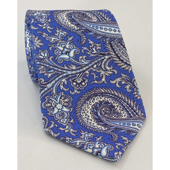 Macclesfield Modern Madder Printed Silk Tie MMPT-48