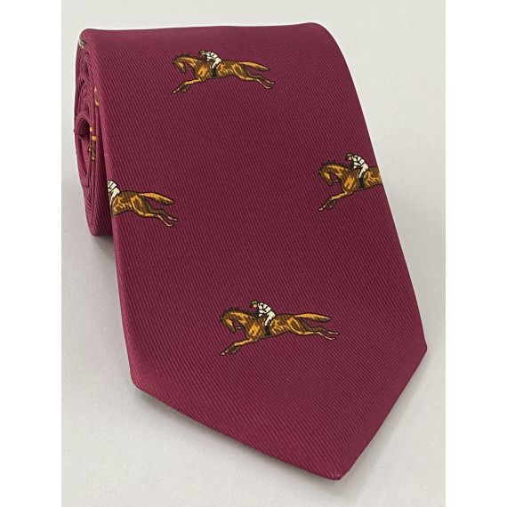 Macclesfield Modern Madder Printed Silk Tie MMPT-162