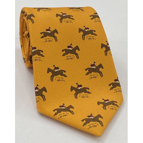 Macclesfield Modern Madder Printed Silk Tie MMPT-177