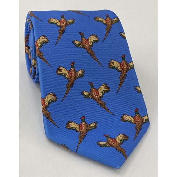 Macclesfield Modern Madder Printed Silk Tie MMPT-194