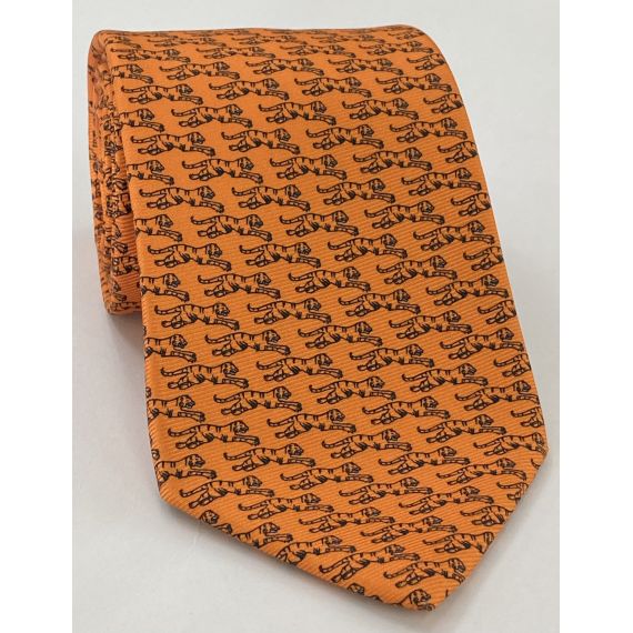 Macclesfield Modern Madder Printed Silk Tie MMPT-78