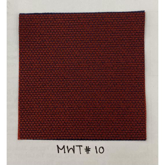 Dark Burnt Orange Mulberrywood Weave Silk Tie MWT-10