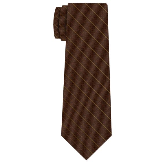 {[en]:Atkinsons Stripe Irish Poplin Tie